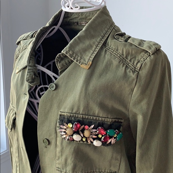 Zara Khaki Shirt/Blazer - Picture 2 of 7